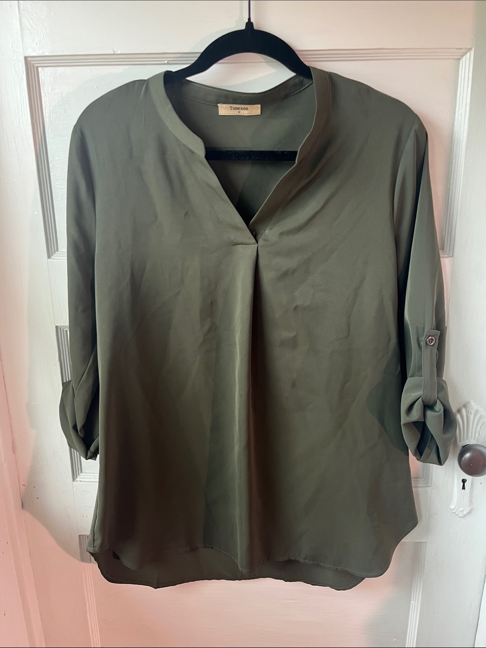 Timeson Green Blouse